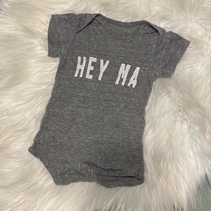 Jean & June Hey Ma Onesie